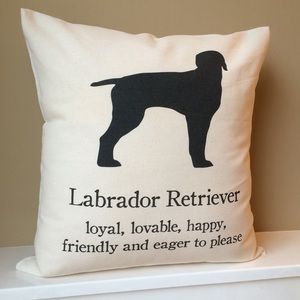 ❤️ Handmade Labrador Retriever Pillow Cover ❤️